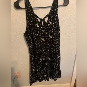 HOT TOPIC MUSIC NOTE DRESS